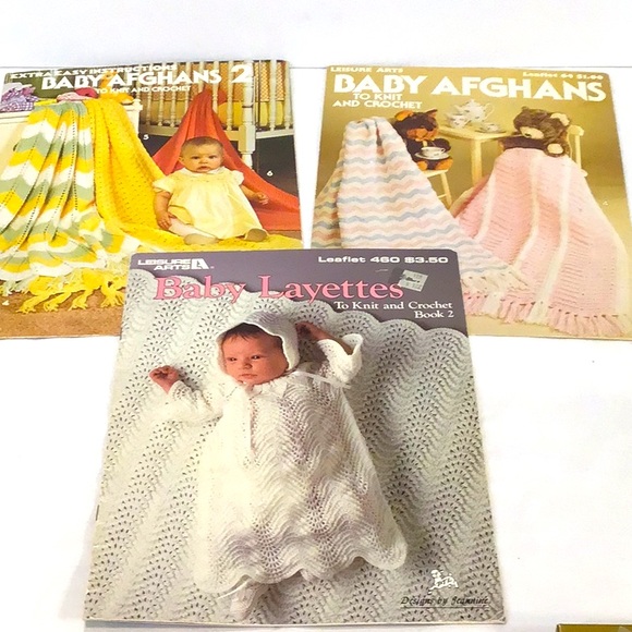 Knit & Crochet patterns for baby clothes & blankets - Picture 1 of 7